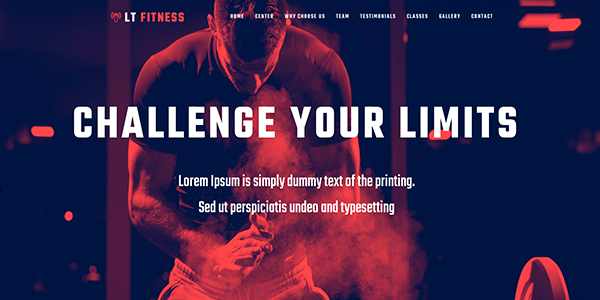 LTheme Fitness - динамический фитнес-шаблон для Joomla