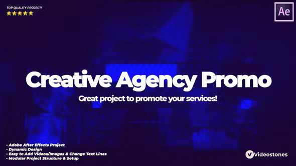 Creative Agency Promo - Demo Real - Video CV - Showreel Opener для After Effects