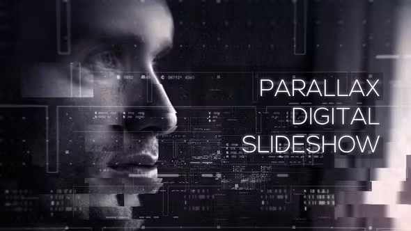 Parallax Digital Slideshow - шаблон для After Effects