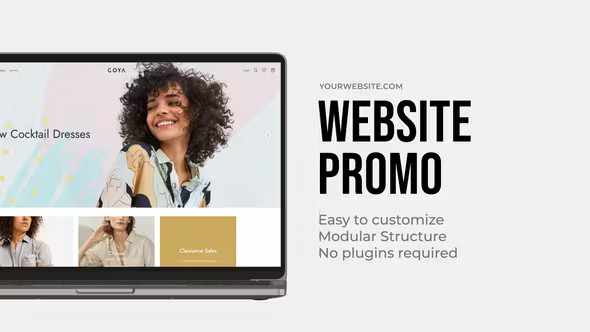 Fast Clean Website Promo - презентация для After Effects