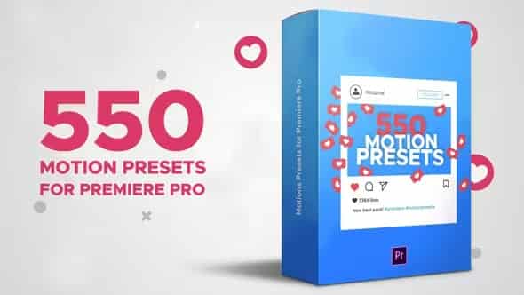 Motion Presets шаблон для Premiere Pro