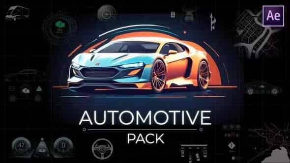 Automotive Pack - проект для After Effects