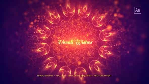 Diwali Wishes - шаблон для After Effects