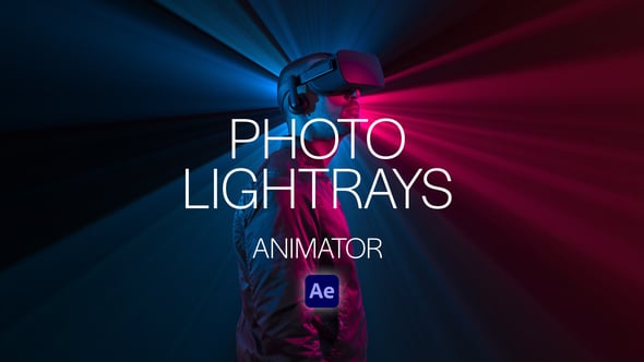 Photo LightRays Animator для After Effects