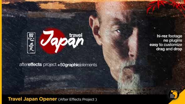 Travel Japan Tradition Opener для After Effects