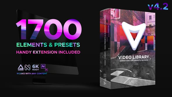 Video Library - Video Presets Package для After Effects