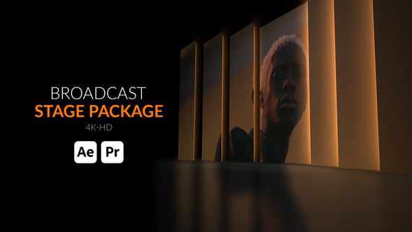 Broadcast Stage Package для After Effects и Premiere Pro