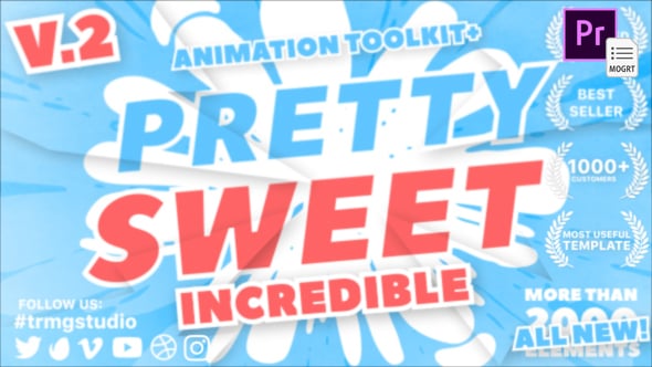 Pretty Sweet - 2D Animation Toolkit для Premiere Pro