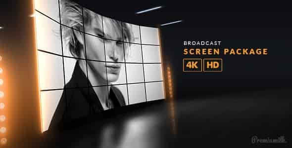 Broadcast Screen Package - шаблон для After Effects