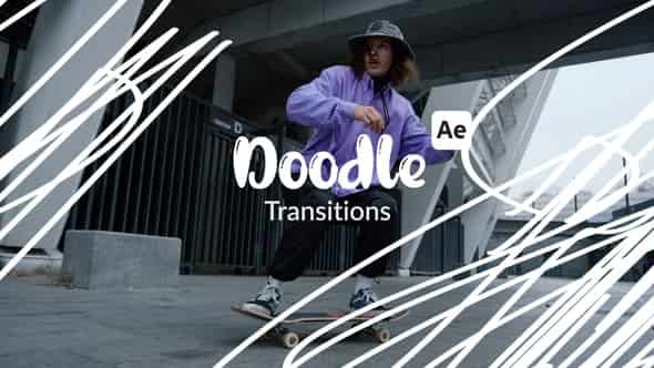 Doodle Transitions - проект для After Effects