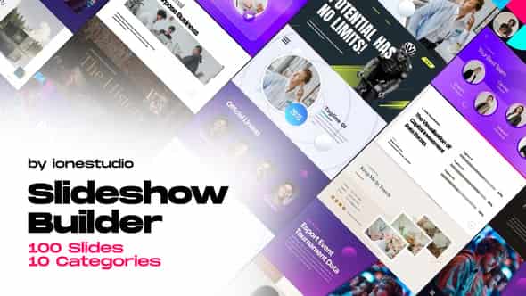 Slideshow Builder - шаблон для After Effects