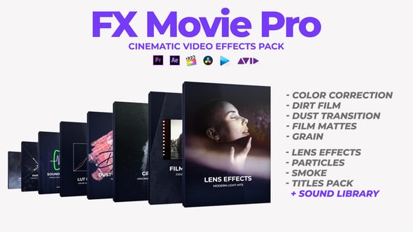 FX Movie Pro Pack - проект для Premiere Pro