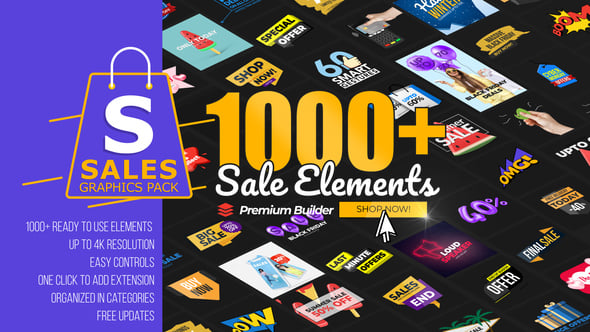 Sales Graphics Pack - шаблон на After Effects