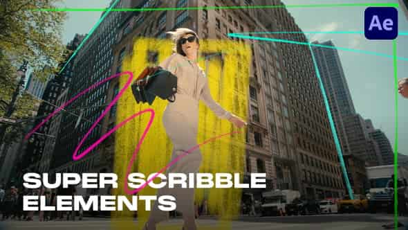 Super Scribble Pack для After Effects