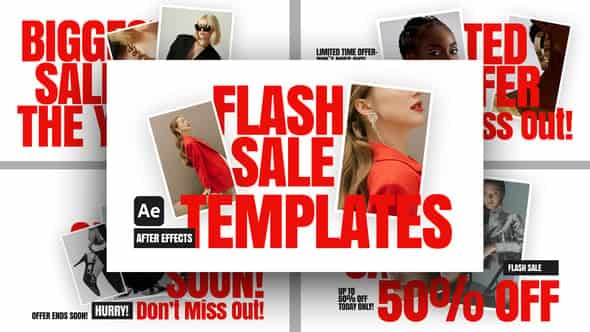 Flash Sale Animated Templates для After Effects