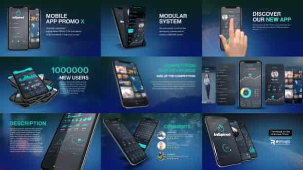 App Promo Kit X для After Effects