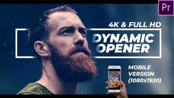 Dynamic Opener FullHD & 4K для Premiere Pro