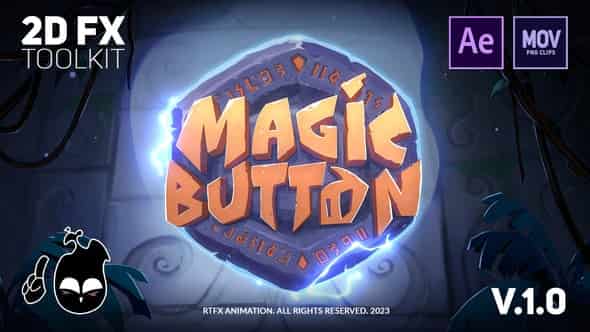 Magic Button - 2D FX animation toolkit для After Effects