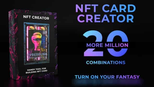 NFT Card Creator для After Effects