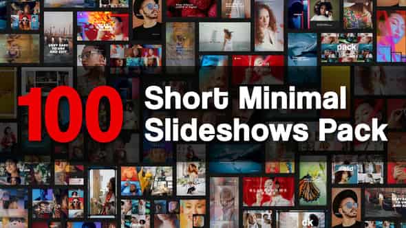 Short Minimal Slideshows Pack для After Effects