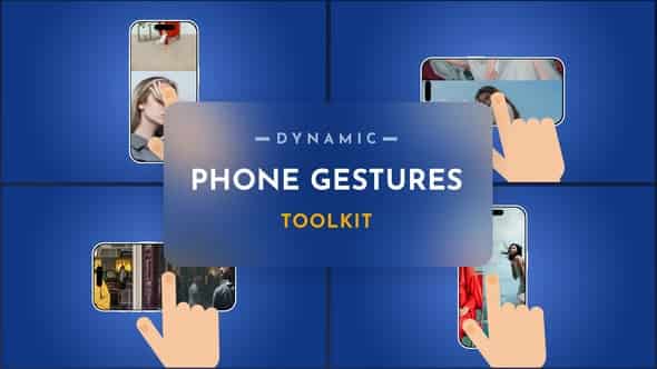 Dynamic Phone Gestures Toolkit для After Effects