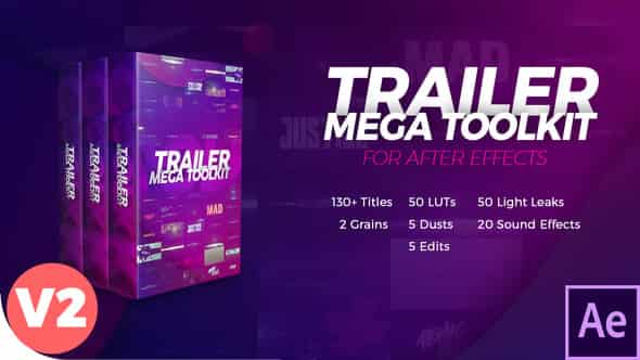 Trailer Mega Toolkit для After Effects