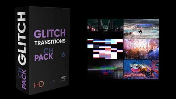 Glitch Transitions для Premiere Pro