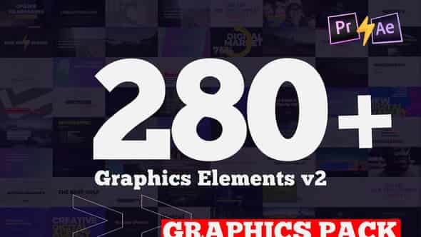 Titles Graphics Pack для After Effects и Premiere Pro