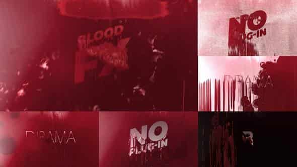Blood Fx Pack для After Effects