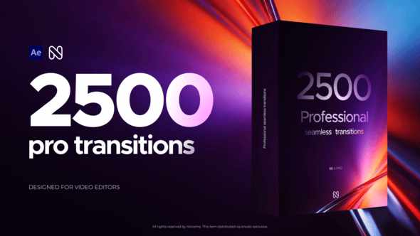 Transitions Library - стильные переходы для After Effects