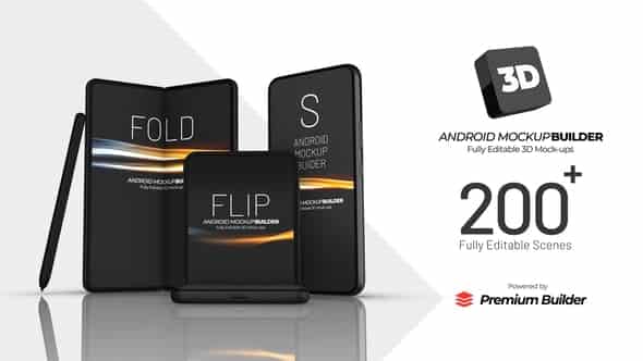 Android Mock-Up Builder для After Effects