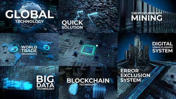 Digital Technology Corporate Trailer | Promo | Presentation | Opener
