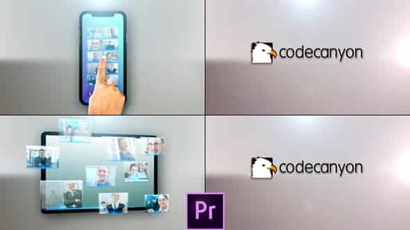 Mobile-Tablet Apps Promo для Premiere Pro