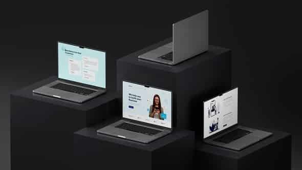 Laptop Mockup для After Effects