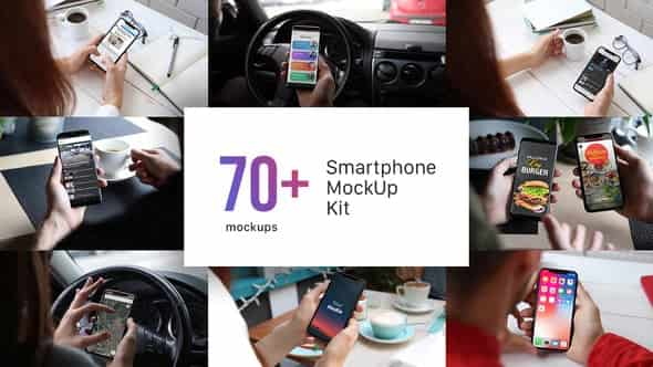 Smartphone Mockup Kit для After Effects