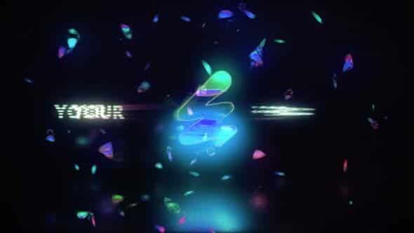 Glitch Logo для After Effects