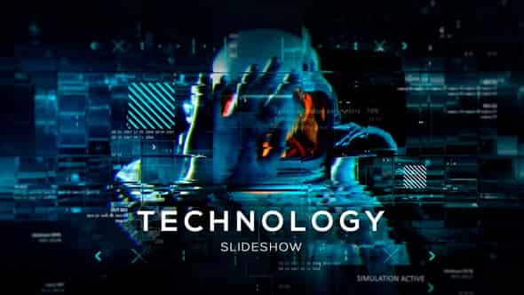 Technology Slideshow для After Effects