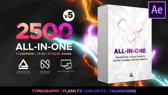 Transitions Library для After Effects