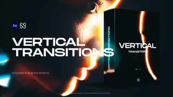 Vertical Transitions для After Effects