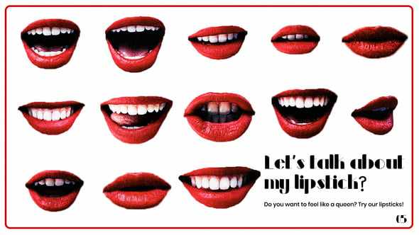 Red Lips Titles для After Effects