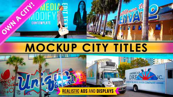 City Titles Business Intro | AD для After Effects