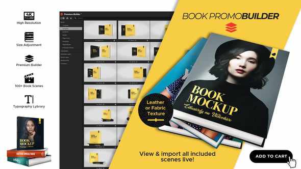 Book Promo Builder для After Effects