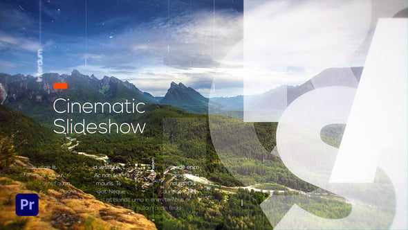 Cinematic Slideshow для Premiere Pro