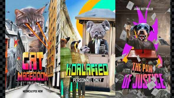 Collage Zoo Toolkit для After Effects