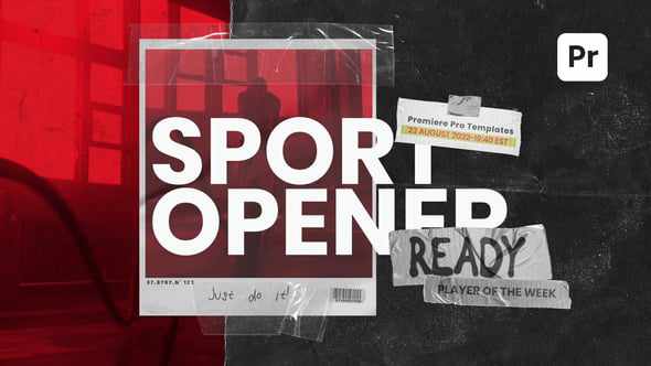 Action Sport Opener для Premiere Pro