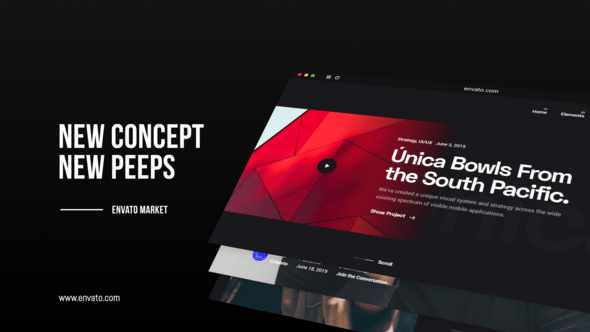 Fast Website Promo - проект для After Effects