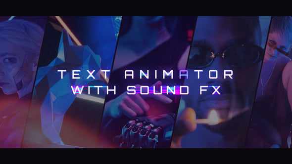Glitch Text Animator 2.0 для After Effects
