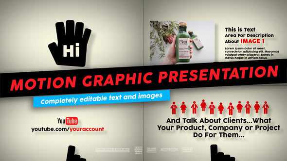 Motion Graphic Presentation для After Effects