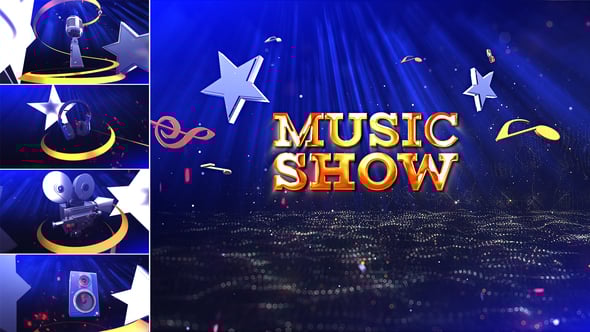 Music Show для After Effects