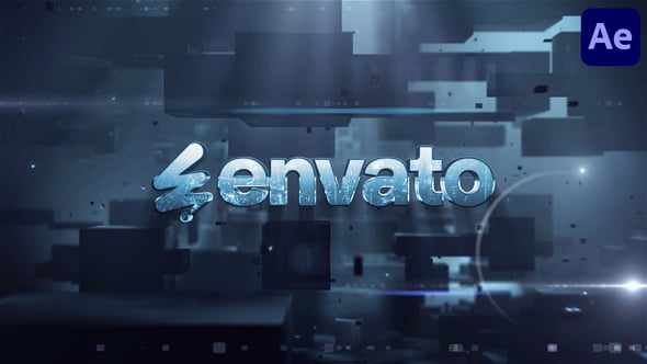 Space Box Logo для After Effects